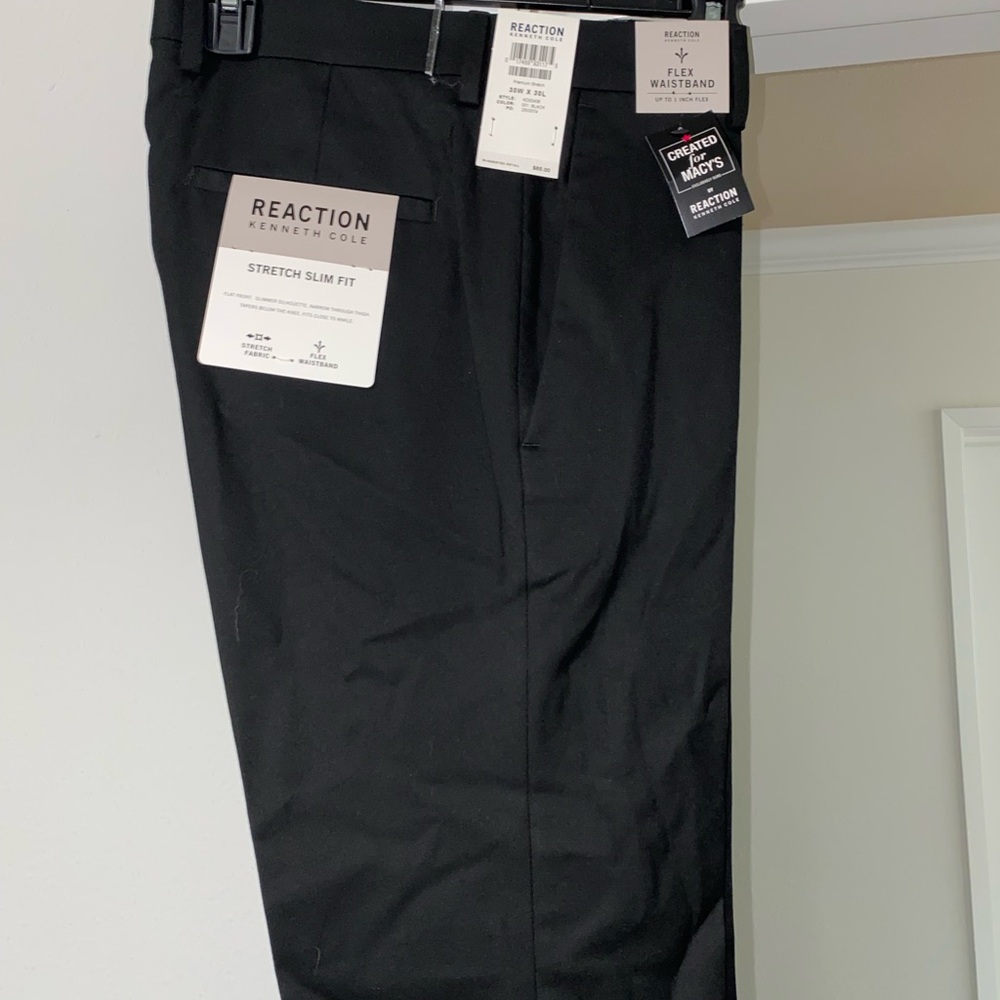 Kenneth Cole Reaction Stretch Slim Fit Suit Pants, size 30w x 30L